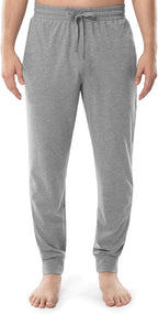men Jersey Knit Jogger Sleep Pant (1 and 2 Packs)