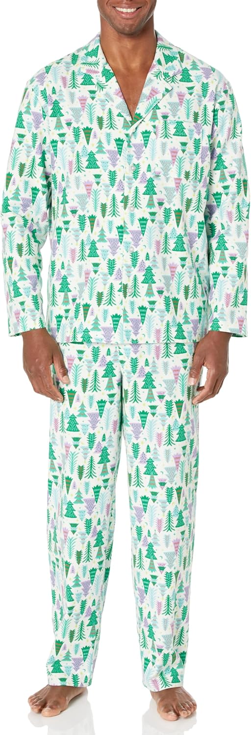 s Men's Flannel Pajama Set