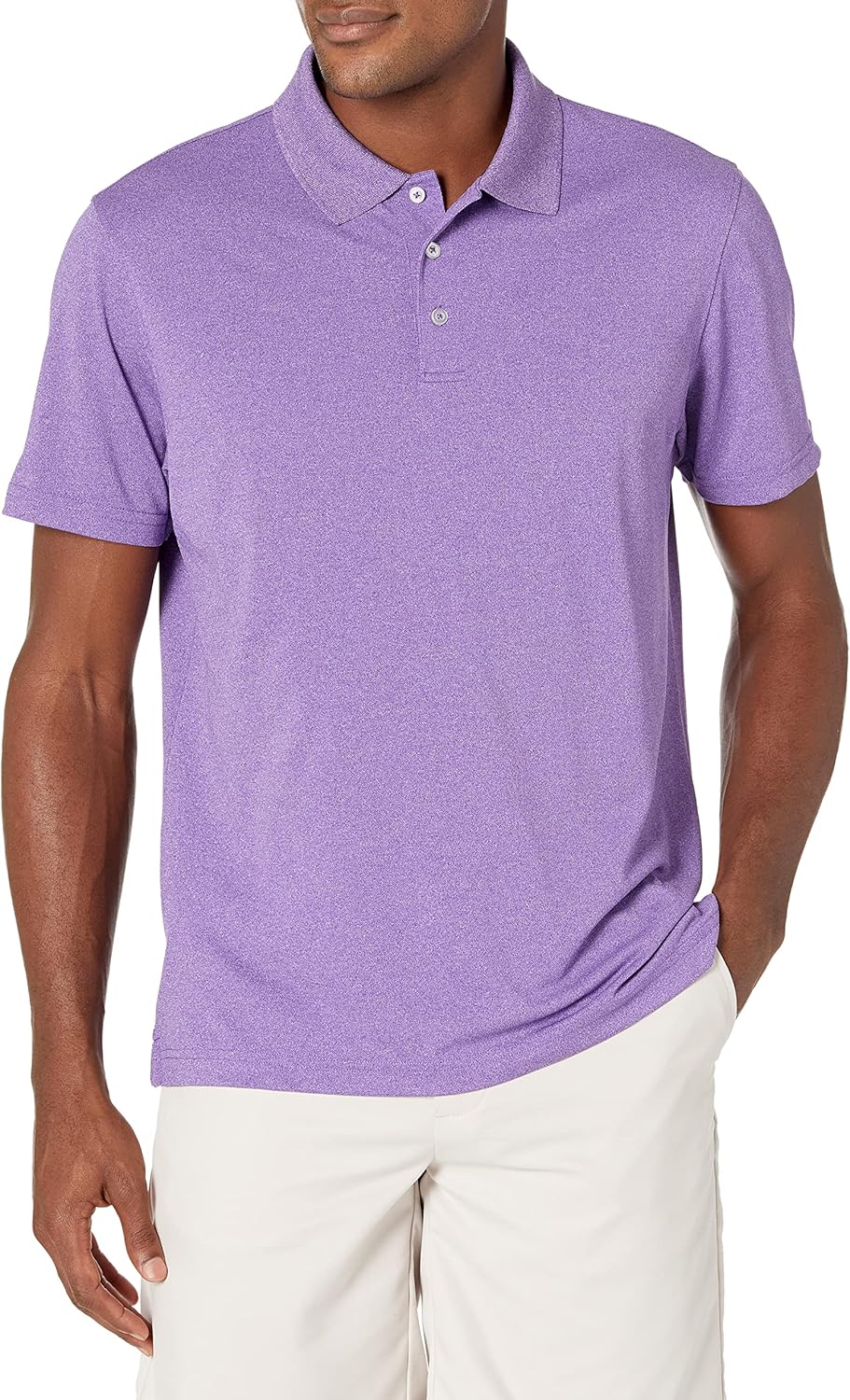 Men Golf Polo Shirt, Short Sleeve, Slim-Fit, Quick-Dry